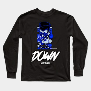 Down With Banks hip hop design Long Sleeve T-Shirt